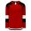 H7400 Select Hockey Jersey - Red/Black/White - Front