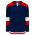 H7400 Select Hockey Jersey - Navy/Red/White - Front