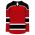 H7500 Select Hockey Jersey - Red/Black/White - Front