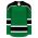 H7500 Select Hockey Jersey - Kelly/White/Black - Front