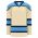 H7500 Select Hockey Jersey - Sand/Navy/Sky - Front