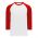 S1846 Soccer Jersey - White/Red - Front
