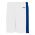 SS9145 Soccer Shorts - White/Royal - Front