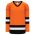 Athletic Knit H6500-330 League Hockey Jersey - Orange/Black/White - Primary