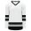 Athletic Knit H6500-627 League Hockey Jersey - White/Black/Grey - Primary