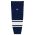 Athletic Knit HS2100-216 Lightweight Pro Hockey Socks - Navy/White - Primary