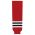 Athletic Knit HS630-304 Knitted Striped Hockey Socks - Chicago Red - Primary