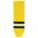 Athletic Knit HS630-590 Knitted Striped Hockey Socks - 2011 Michigan Maize - Primary