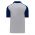 A1815 Apparel Polo Shirt - Heather Grey/Navy - Back