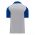 A1815 Apparel Polo Shirt - Heather Grey/Royal - Back