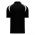 A1820 Apparel Polo Shirt - Black/White - Back