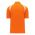 A1820 Apparel Polo Shirt - Orange/White - Back