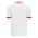 BA1333 Pullover Baseball Jersey - White/Red - Back