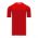 BA1343 One Button Baseball Jersey - Red/White - Back