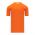 BA1343 One Button Baseball Jersey - Orange/White - Back