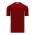 BA1343 One Button Baseball Jersey - Av Red/Grey - Back