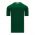 BA1343 One Button Baseball Jersey - Dark Green/White - Back