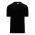 BA1347 Two Button Baseball Jersey - Black - Back