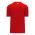BA1347 Two Button Baseball Jersey - Red - Back