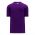 BA1347 Two Button Baseball Jersey - Purple - Back