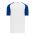 BA1375 Pullover Baseball Jersey - White/Royal - Back