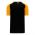 BA1375 Pullover Baseball Jersey - Black/Gold - Back