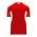 BA1745 One Button Baseball Jersey - Red/White - Back