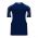 BA1745 One Button Baseball Jersey - Navy/White - Back