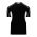 BA1745 One Button Baseball Jersey - White/Black - Back