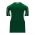 BA1745 One Button Baseball Jersey - Dark Green/White - Back