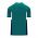 BA1763 One Button Baseball Jersey - Pacific Teal/Navy/White - Back