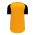 BA1875 Full Button Baseball Jersey - Gold/Black - Back