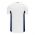 BA1890 Full Button Baseball Jersey - White/Navy - Back