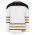 H550B Pro Hockey Jersey - 2017 Buffalo White - Back