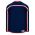 H550B Pro Hockey Jersey - 2010 Columbus Navy - Back