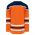 H550B Pro Hockey Jersey - 2017 Edmonton Orange - Back