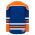 H550B Pro Hockey Jersey - 2018 Edmonton 3rd Royal - Back