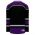 H550B Pro Hockey Jersey - New 1998 Los Angeles Black - Back
