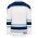 H550B Pro Hockey Jersey - Maine White - Back