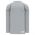 H6000 Practice Hockey Jersey - Grey - Back