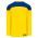 H6100 League Hockey Jersey - Maize/Royal - Back