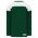 H6100 League Hockey Jersey - Dark Green/White - Back