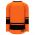 H6400 League Hockey Jersey - Orange/Black - Back