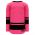 H6400 League Hockey Jersey - Pink/Black - Back