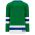H6500 League Hockey Jersey - Kelly/Royal/White - Back