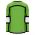 H7000 Select Hockey Jersey - Lime Green/Black/White - Back