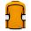 H7000 Select Hockey Jersey - Gold/White/Black - Back
