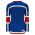 H7000 Select Hockey Jersey - Royal/Red/White - Back