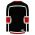 H7000 Select Hockey Jersey - Black/Red/White - Back