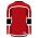 H7000 Select Hockey Jersey - Red/Black/White - Back